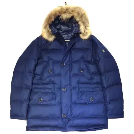 HETREGO(エトレゴ) CHERATAN N-3B ウールダウンコート NAVY BLUE