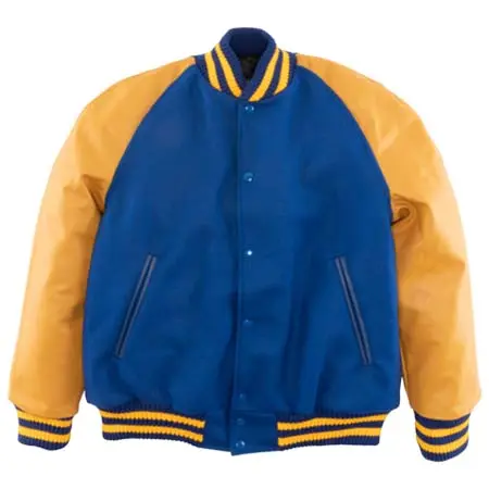 HEWITT(ヒューイット) Stadium Jacket raglan sleeve (B.ROYAL/GOLD)