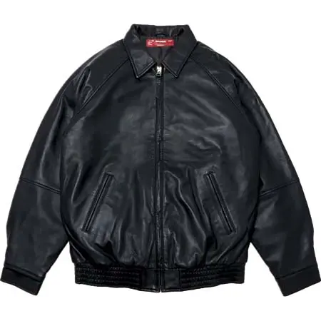 HIDE AND SEEK (ハイドアンドシーク) Zip Leather Jacket