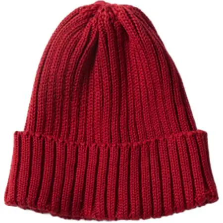 HIGHLAND 2000(ハイランド2000) 2×1 COTTON SHORT WATCH CAP – LACQUER