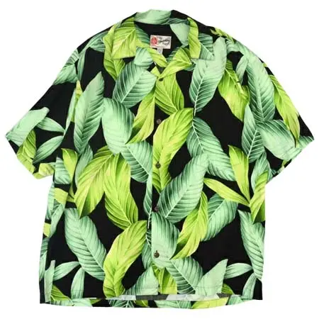 Hilo Hattie(ヒロハッティ) レーヨン アロハ シャツ