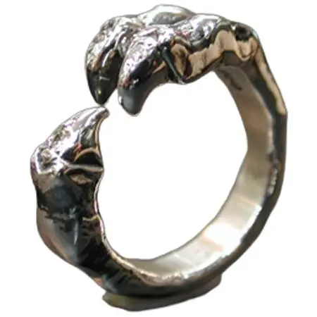HOLY GRAVE(ホーリーグレイヴ) CLAW RING with DIAMONDS 3 Pieces[HGR-1/DIA]