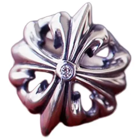 HOLY GRAVE(ホーリーグレイヴ) CROSS RING with DIAMOND[HGR-2/DIA]