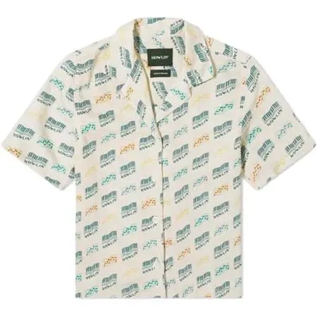 HOWLIN by Morrison(ハウリンバイモリソン) COCKTAIL SHORT SLEEVE SHIRT