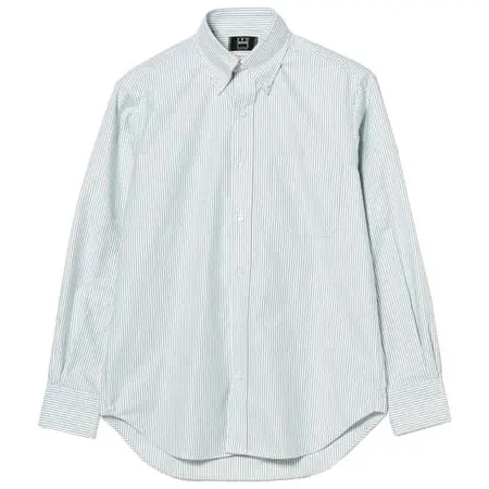 IKEBEHAR(アイクベーハー) Oxford Stripe Button Down Shirt