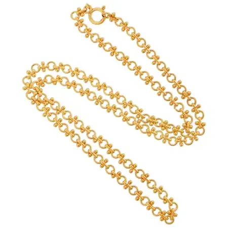 ILEANA MAKRI(イリーナマクリ) [EyeM]CROSS LINK CHAIN – 50cm