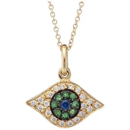 ILEANA MAKRI(イリーナマクリ) KITTEN EYE PENDANT Y-D-TS-BS