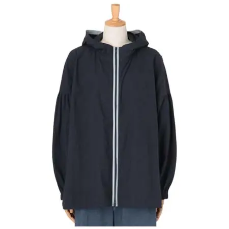 io comme io(イオコムイオ) 近江晒フードショートコート