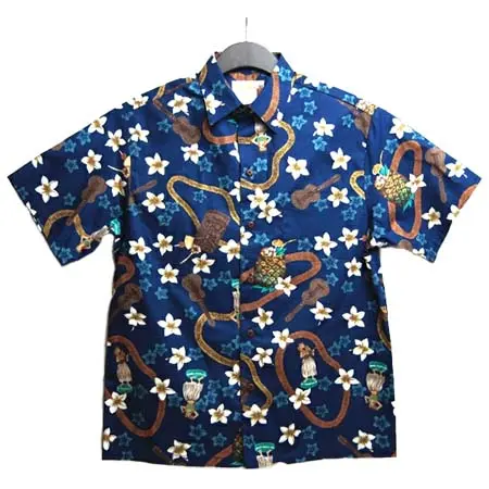 IOLANI(イオラニ) 居楽仁 142301 アロハシャツ HULA DOOLS