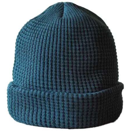 ISLAND KNIT WORKS(アイランドニットワークス) Andy / 変形鹿の子柄 Cotton Knit Cap