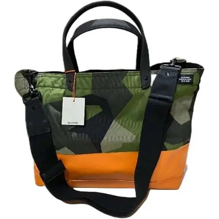 JACK SPADE(ジャックスペード) DIPPED COAL BAG トートバッグ　 camo/orange