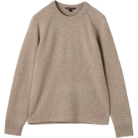 JAMES PERSE(ジェームスパース) リサイクルカシミヤ ラグランスリーブプルオーバー MRBC3718