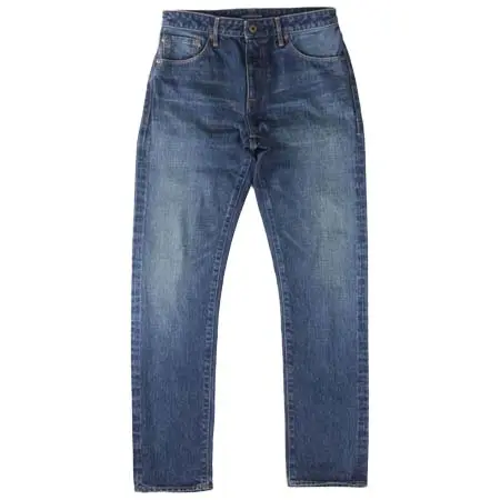 JAPAN BLUE JEANS(ジャパンブルージーンズ) ストレートモデル 14.8oz ハードデニム セルヴィッチ Aging Wash