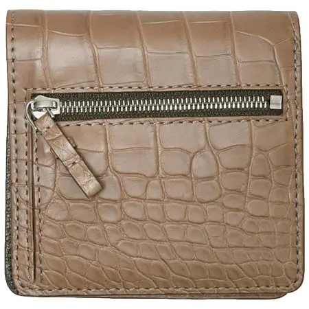 JEAN ROUSSEAU(ジャンルソー) ルイジアナアリゲーターフォールディングウォレット 47691