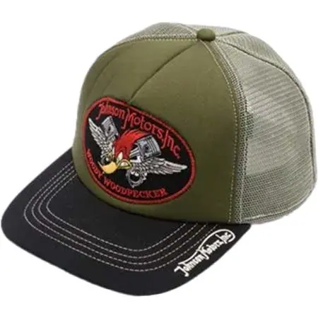 Johnson Motors(ジョンソンモーターズ) WOODY WOODPECKER MESH CAP