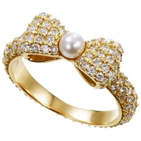 JUPITER(ジュピター) リボンパヴェリング(パール)