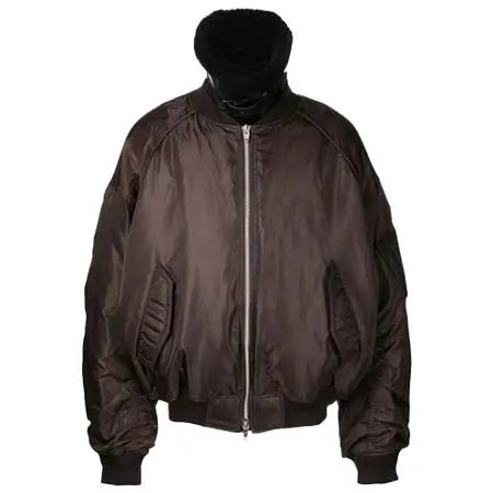 Juun.J(ジュンジー) シアリングカラー パデッドジャケット