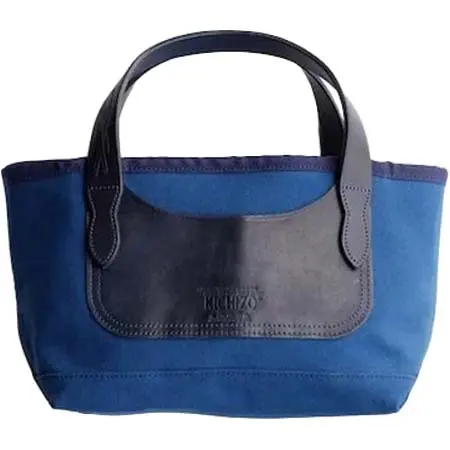 KICHIZO(キチゾー) HAND WORK TOTE BAG (S) – BLUE