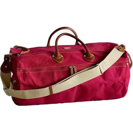 木の庄帆布(キノショウハンプ) ショルダーダッフルバッグ