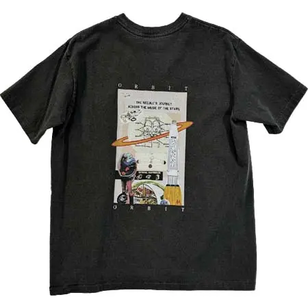 KURO(クロ) 17/- ROUND SHAPE S/S TEE – ORBIT