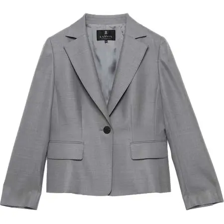 LANVIN(ランバン) シルクウールテーラードジャケット