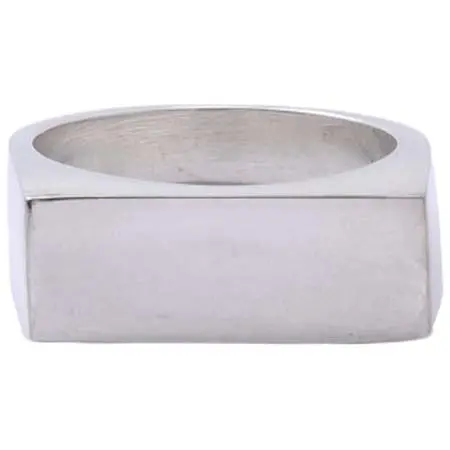 LAVER(ラバー) RECTANGLE SIGNET RING