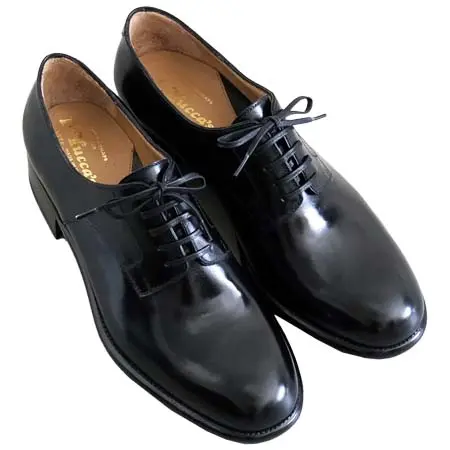 LE YUCCA’S(レユッカス) PLANE TOE SHOES [BLACK/Freudenberg Box Calf]