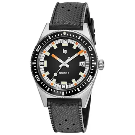 LIP(リップ) ノーティック 3 39MM マットブラック ブラックラバー