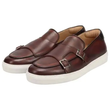 LOBB’S(ロブス) イタリア製カジュアルモンクストラップ・スリップオンシューズ　IMLB612