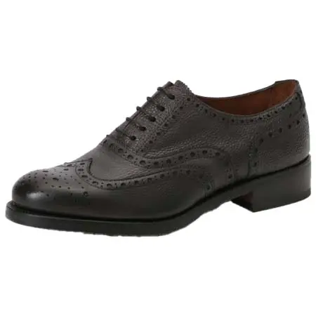 LOTTUSSE(ロトゥーセ) 型押し フルブローグ レースアップシューズ