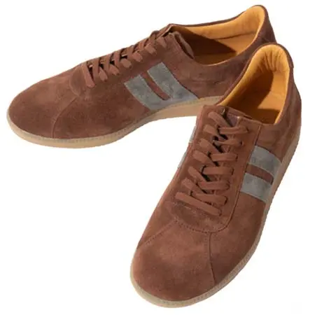 LUDWIG REITER(ルーディックライター) スウェード レザー スニーカー “TRAINER” ブラウン