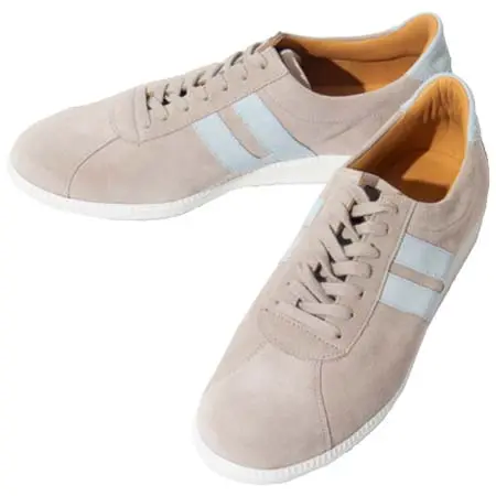 LUDWIG REITER(ルーディックライター) スウェード レザー スニーカー “TRAINER” ベージュ