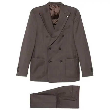 luigi bianchi mantova(ルイジ ビアンキ マントヴァ) ダブルスーツ
