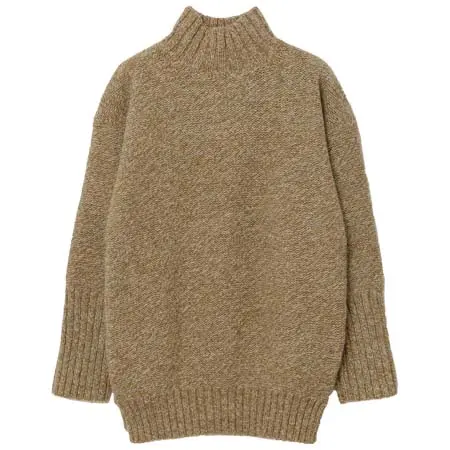 MACALASTAIR(マカラスター) ネップハイネックセーター