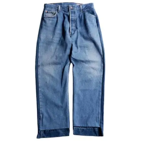 MADE by sunny side up(メイドバイサニーサイドアップ) Remake 06 2for1 denim pants/(3)