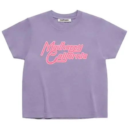 Madhappy(マッドハッピー) Glitter Print Shrunken Tee