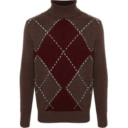 malo(マーロ) ダイヤパターン セーター