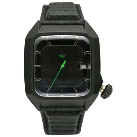 MARCH LA.B(マーチエルエービー) AM2 38mm オートマティック ボスダイヤル ブラックバッファローストラップ