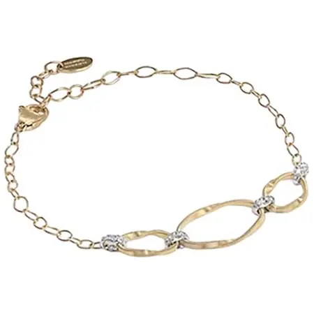 MARCO BICEGO(マルコビチェゴ) Marrakech ブレスレット 18K イエローゴールド ダイヤモンド レディース