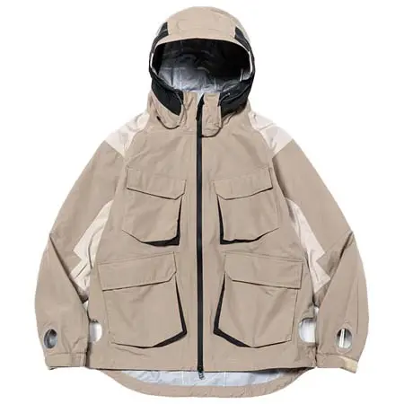 meanswhile(ミーンズワイル) Air Window Shell JKT