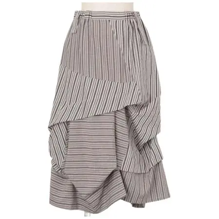 芽風(めふう) エイジングストライプ スカート