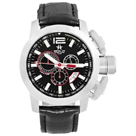 METAL.CH(メタルシーエイチ) chronometrie chrono series mens chronograph swiss made watch 2120 47mm