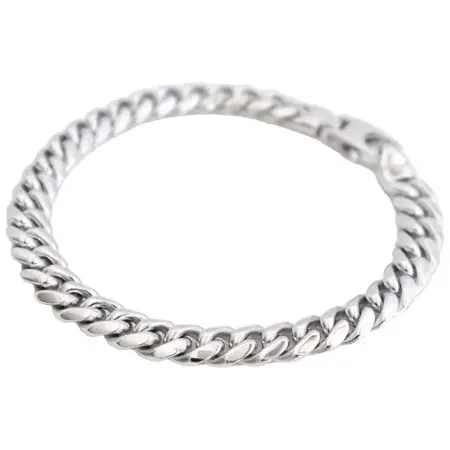 MIANSAI(ミアンサイ) 6.5mm Cuban チェーンブレスレット