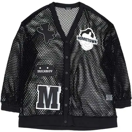 MILKBOY(ミルクボーイ) ルーズメッシュ カーデ