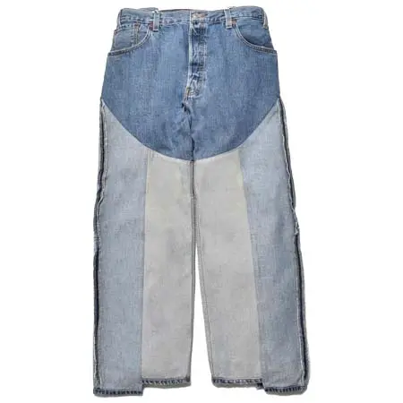 MINEDENIM(マインデニム) OLD PARK×MINEDENIM Inside_out Chaps Jeans