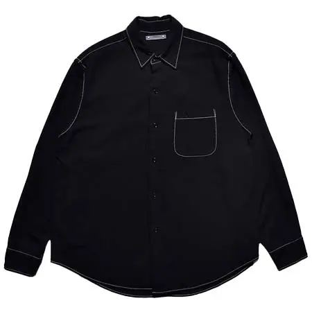 MINEDENIM(マインデニム) Black Dyeing Rayon W.Stitch SH