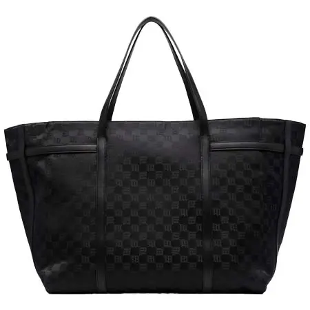 MISBHV(ミスビヘイブ) モノグラムジャカード ハンドバッグ