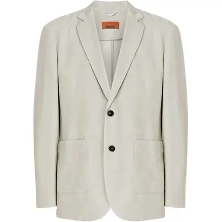 MISSONI(ミッソーニ) ジグザグコットン&ビスコースブレザー