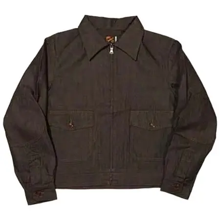 MISTER FREEDOM(ミスターフリーダム) MFSC Made in U.S.A. NOS Cacao Chambray”WILDCAT”Zip Jacket[SC15704]