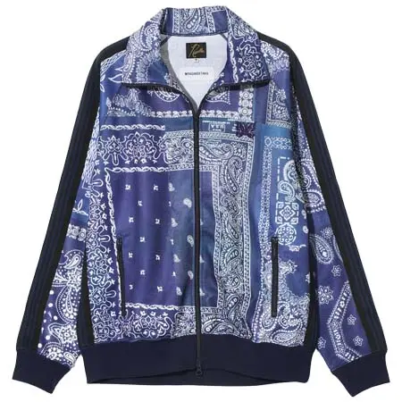 MIYAGI HIDETAKA(ミヤギヒデタカ) NEEDLES × MIYAGIHIDETAKA Track Jacket / NAVY